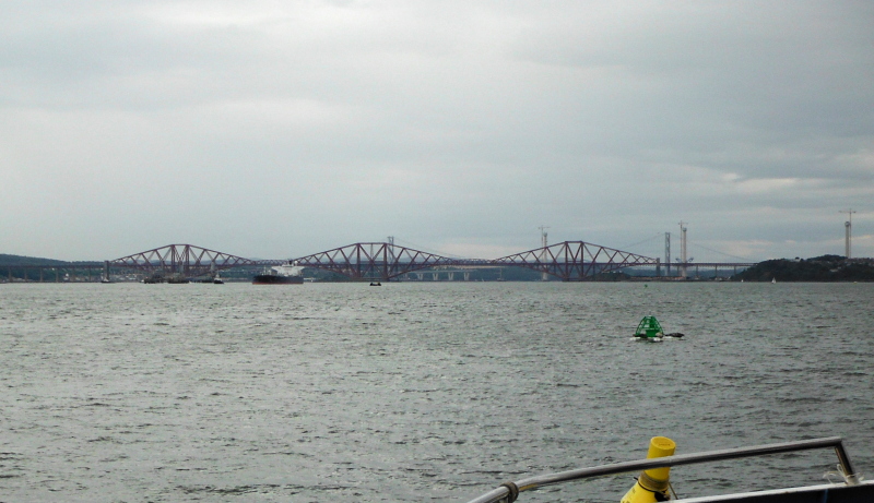  looking ahead towards the bridges 